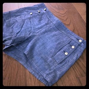 JCrew side button short